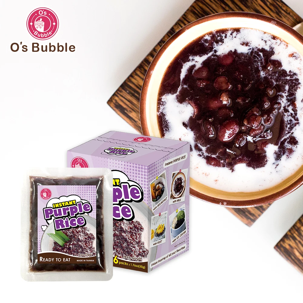 Готовый к употреблению пузырьковый материал не требует более быстрого приготовления черного Липкого Риса