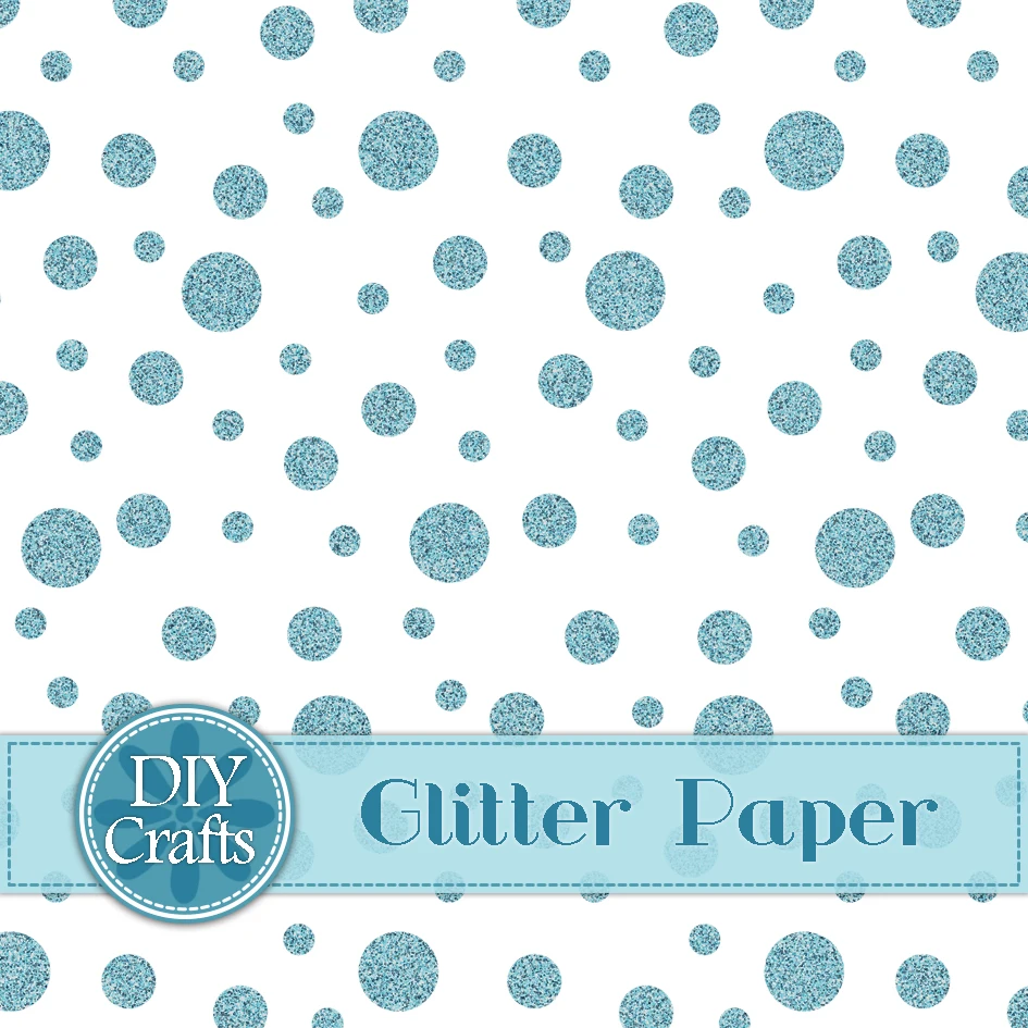 2021 Newest Polka dot pattern glitter paper high quality Multi-color card stock for Crafts Wholesale