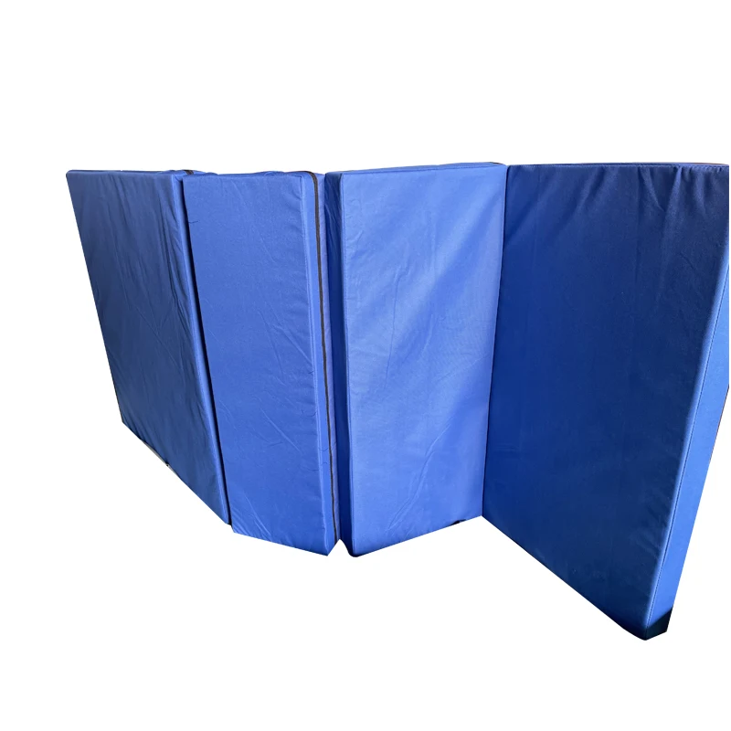 MN-M001 Hospital foldable bed mattress waterproof sponge mattress folding 4 parts for patient beds