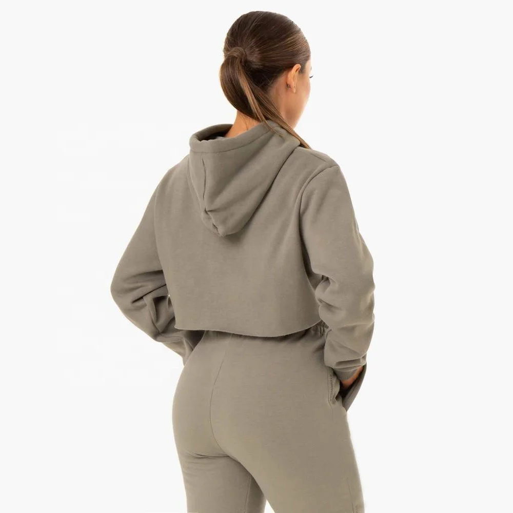 Apparel Design Services for Women Crop Top Hoodie