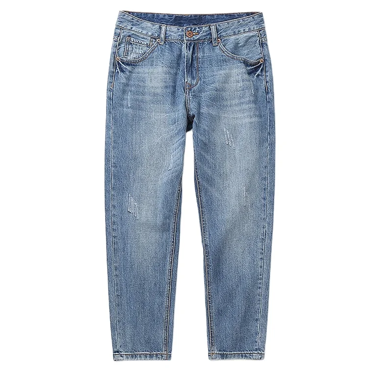 Профессиональный производитель, повседневные мужские джинсы, новый продукт 2021, черные рваные джинсы, мужские джинсы