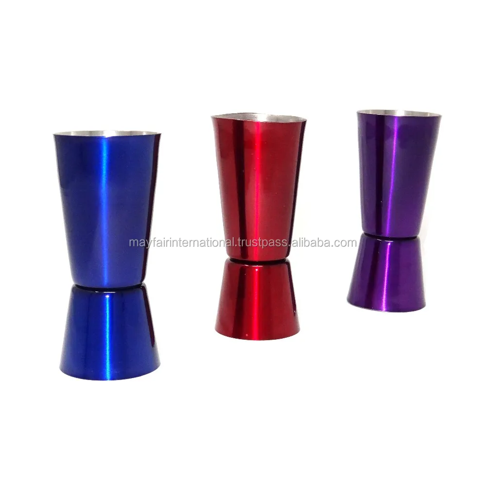 Wholesale Cheap Price Hot Selling Stainless Steel Best Quality Cocktail Martini Drink Shaker Mixer Set With Color