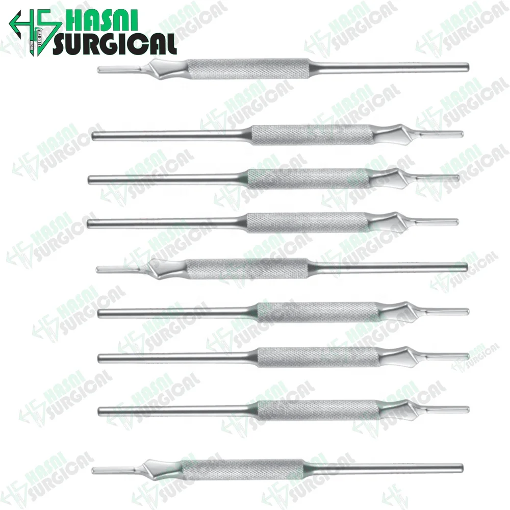 High Quality Dental Surgical Round Pattern Adjustable Handle Scalpel Way Implant Tool Stainless Steel By Hasni Surgical