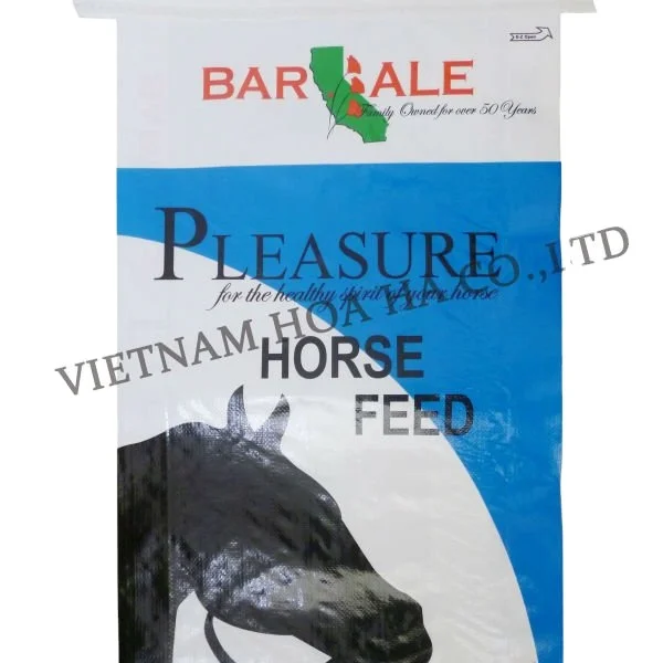 High quality BIG SUPPLIER ANIMAL FEED BAG PP WOVEN BAG 25KG VIETNAM EVERGREEN
