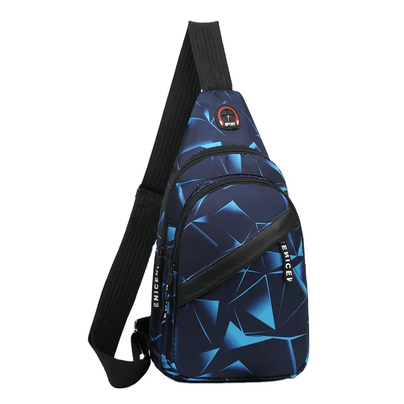 Chest Bag Men Ins New Fashion Crossbody Bag Lightweight Outdoor Sports Casual Shoulder Bag