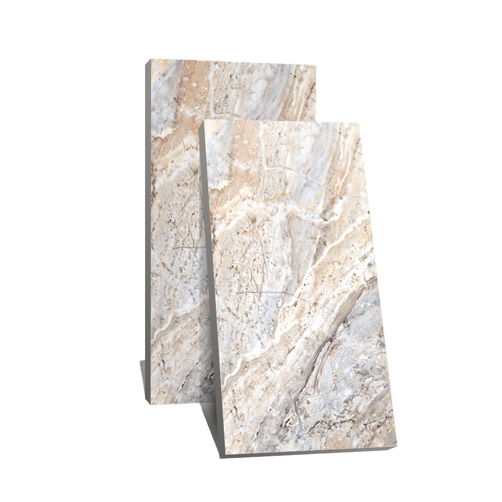Excellent design of marble effect 600x1200 mm polished porcelain tiles with affordable price from Arkiton company