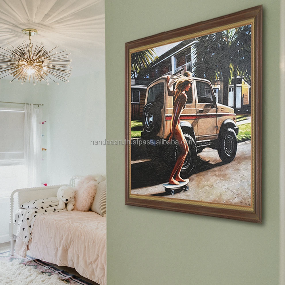 Wholesale Price oil painting Venice street life Painting For home Decor