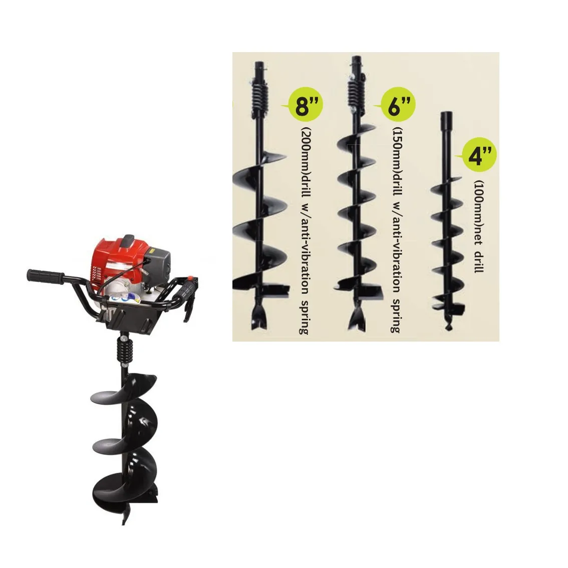 Top sponsor listing Earth Auger Drill Earth Auger Drill Post Hole Digger For Tractor