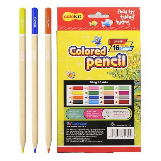COLORED PENCIL - 16 COLORS (CP-C08)