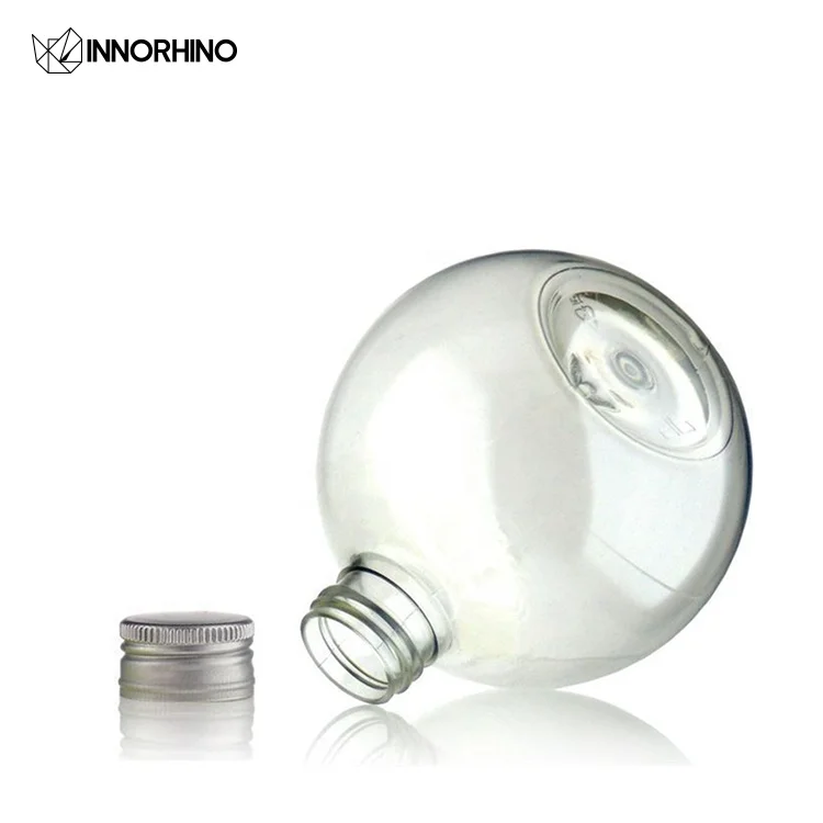 Прозрачная пластиковая пустая банка для лосьона тела с широким ртом под заказ контейнеры косметическая крема лица 250 мл алюминиевыми винтовыми крышками