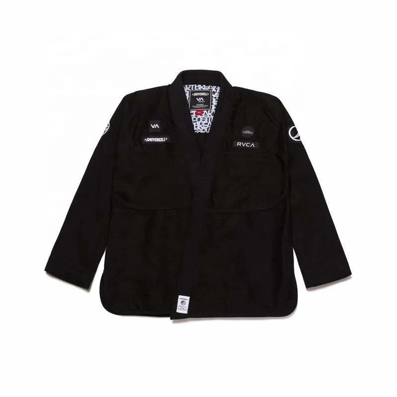 New RVCA BJJ Gi Jiu-jitsu Brand New Black Batch #115 Heartbreakers