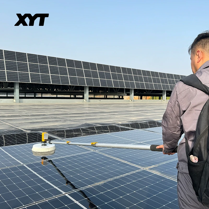 XYT Solar Panel Cleaning Brush Single Head Rotary for X3
