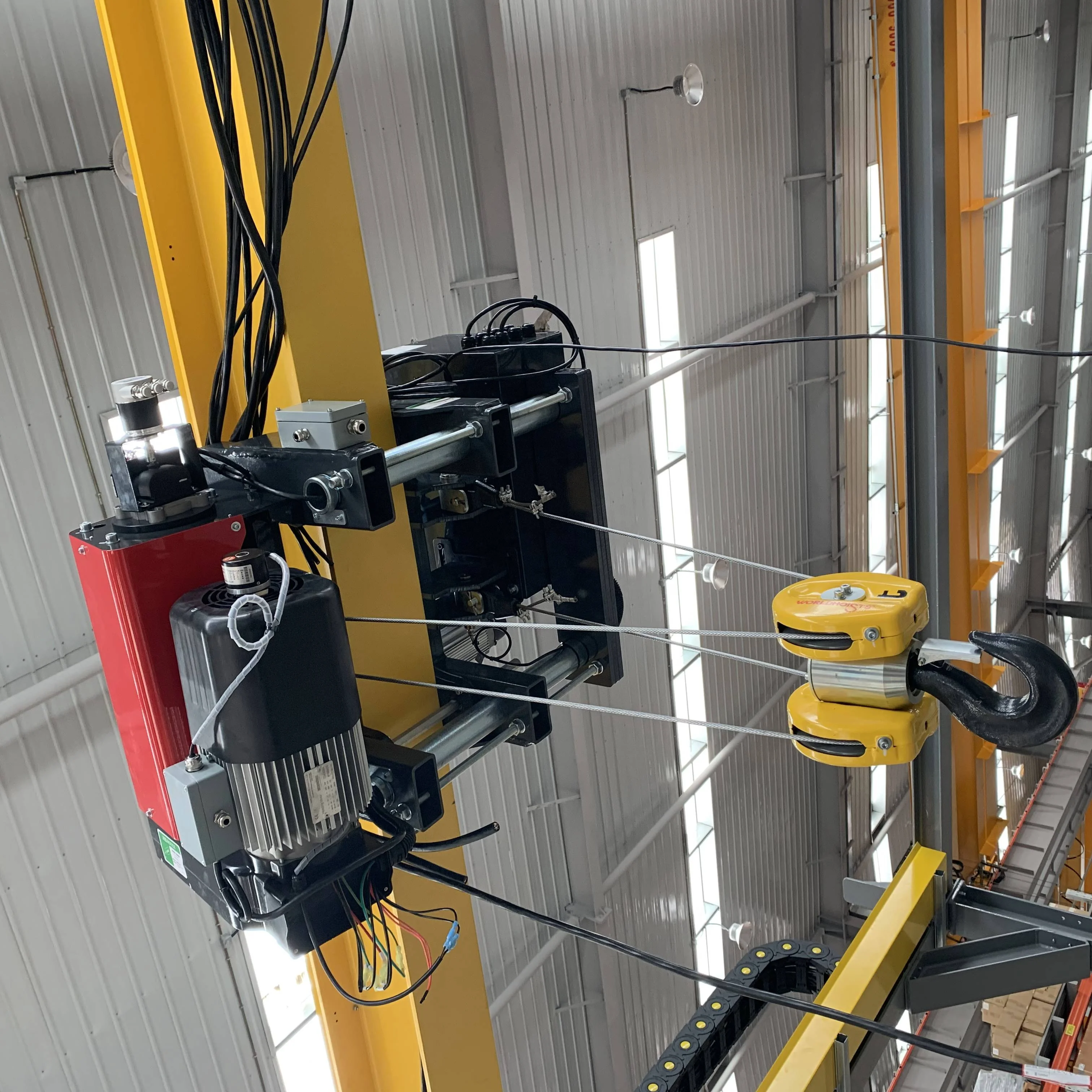 Industry 3 5 ton European Type Electrical Single Girder Overhead Crane Design Price In China