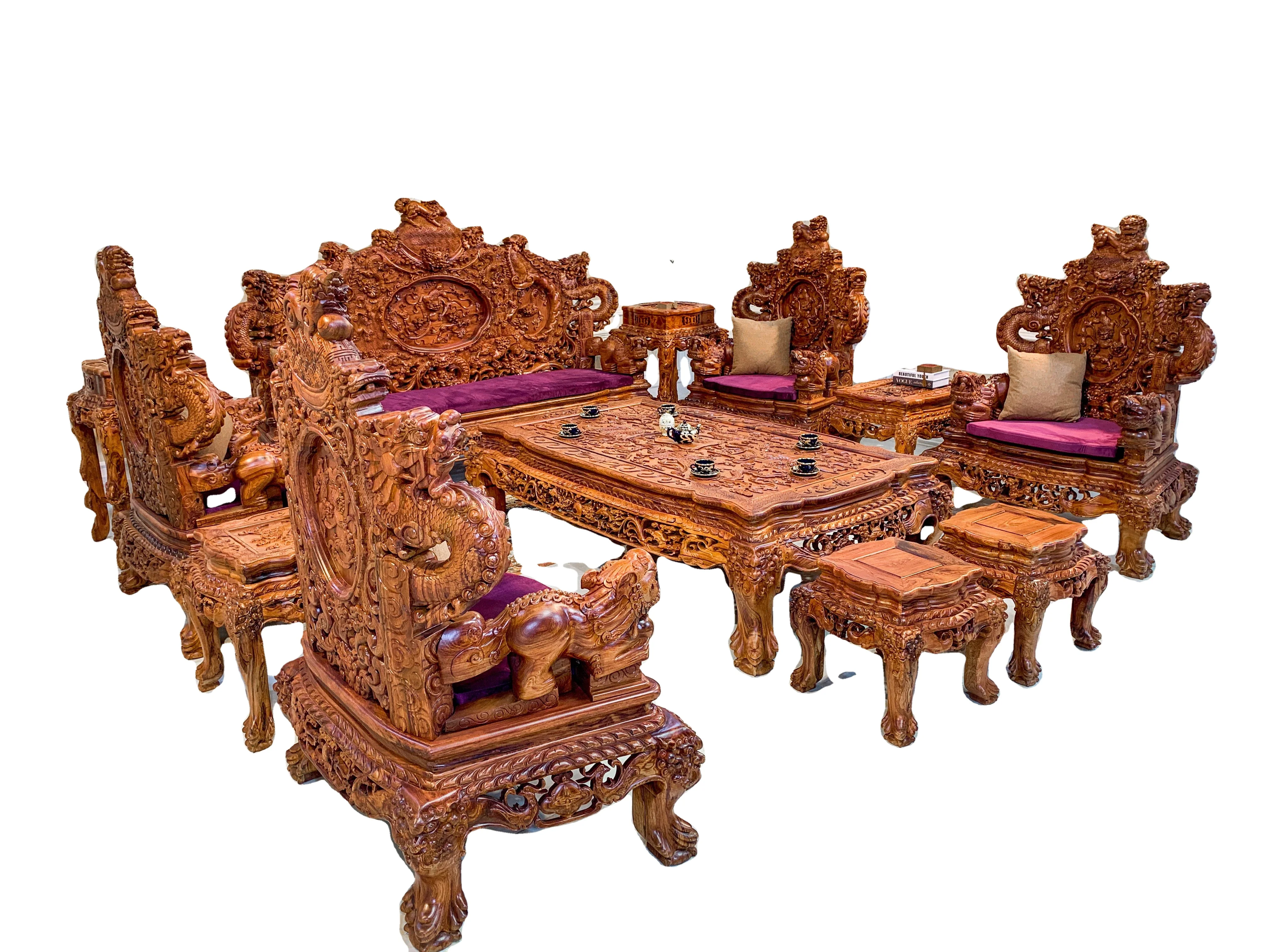 Living room combo Oriental Dragon shines in Vietnam