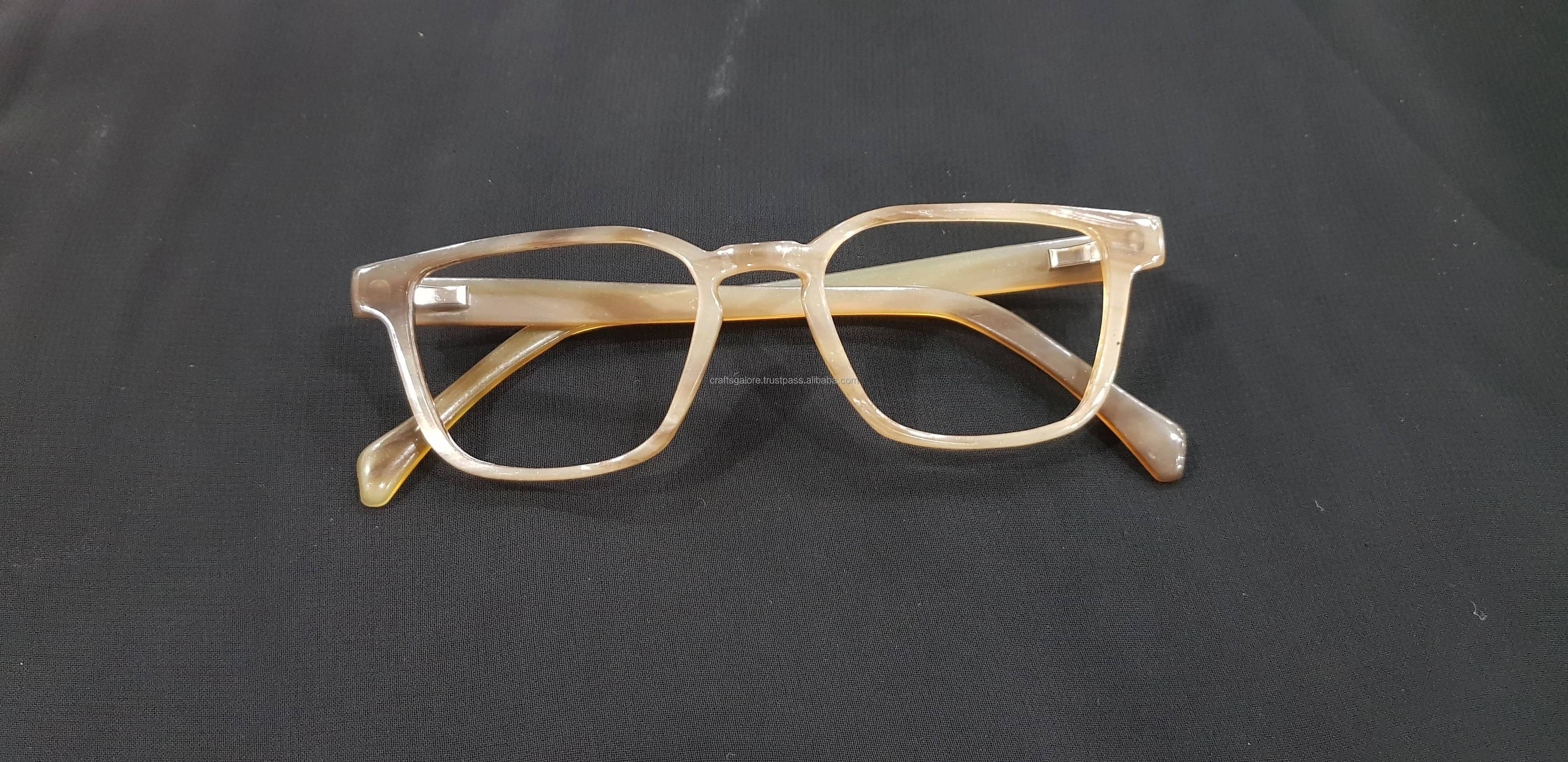 Handcrafted Animal Horn Eyeglasses Frames Unisex Unique Style for Visionary Wearers from India