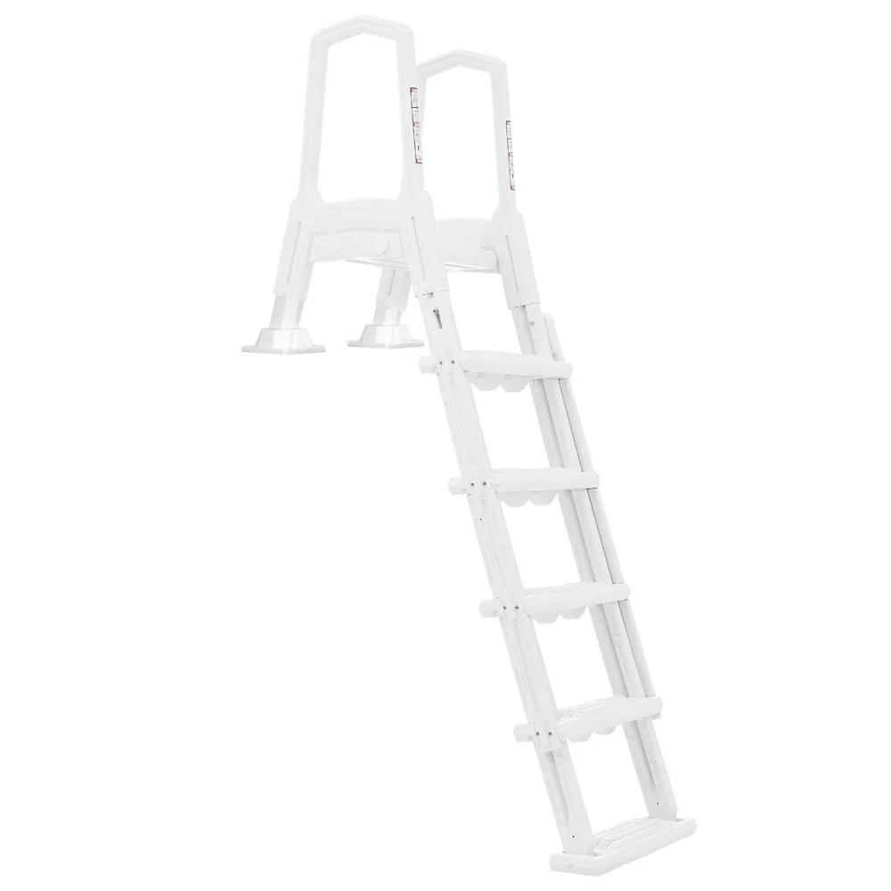 PE Above Ground Pool Ladder A Frame External Ladder for Above Ground Swimming Pool and Wooden Pool