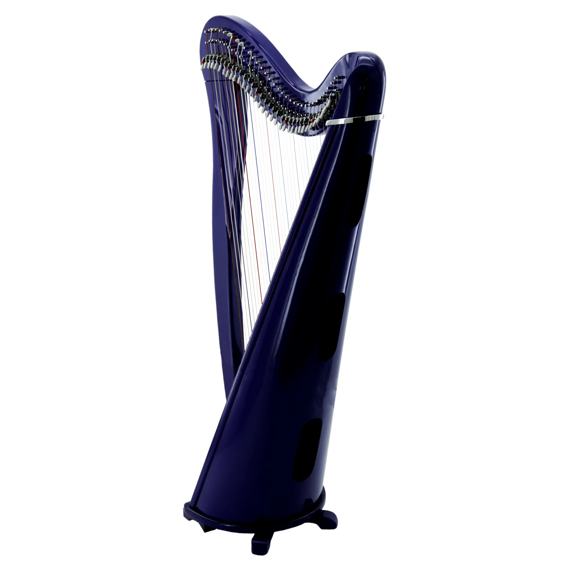 Custom 34 String Lever Harp Natural Wood Harp Free Cary Bag/ with Free String Set Best for Harpist for Harp natural color