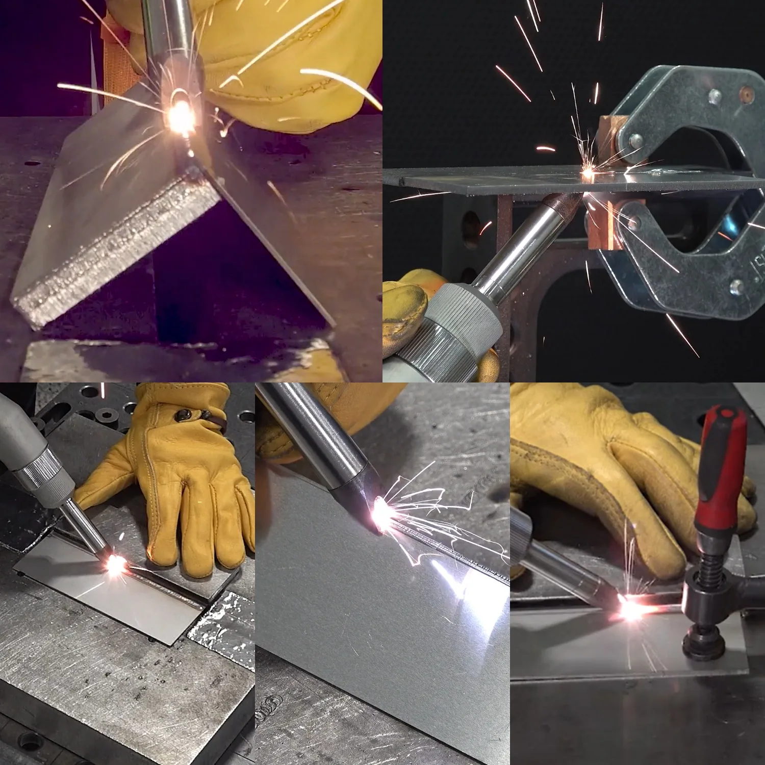 Portable mini laser weld machine for metal 10mm welded steel pipes manual air cooling handheld laser welding machine