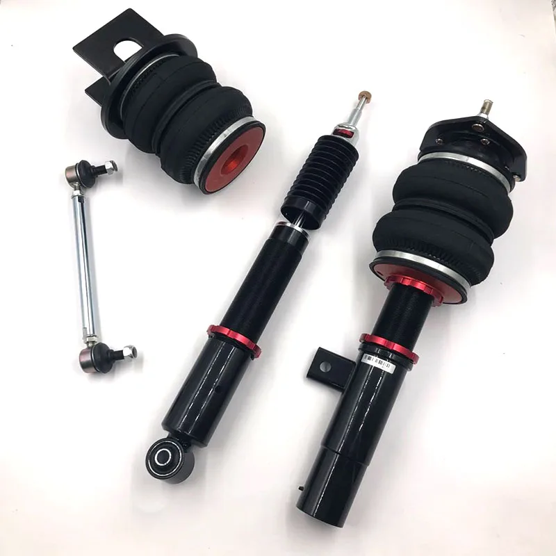 Damping Adjustable 32 ways adjusting rubber air suspension kit for cars
