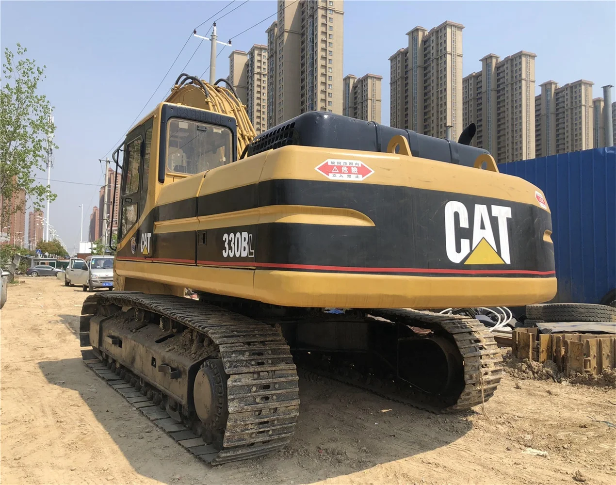CAT digger caterpillar 330bl 330cl hydraulic crawler excavator used 30t cat excavator for construction