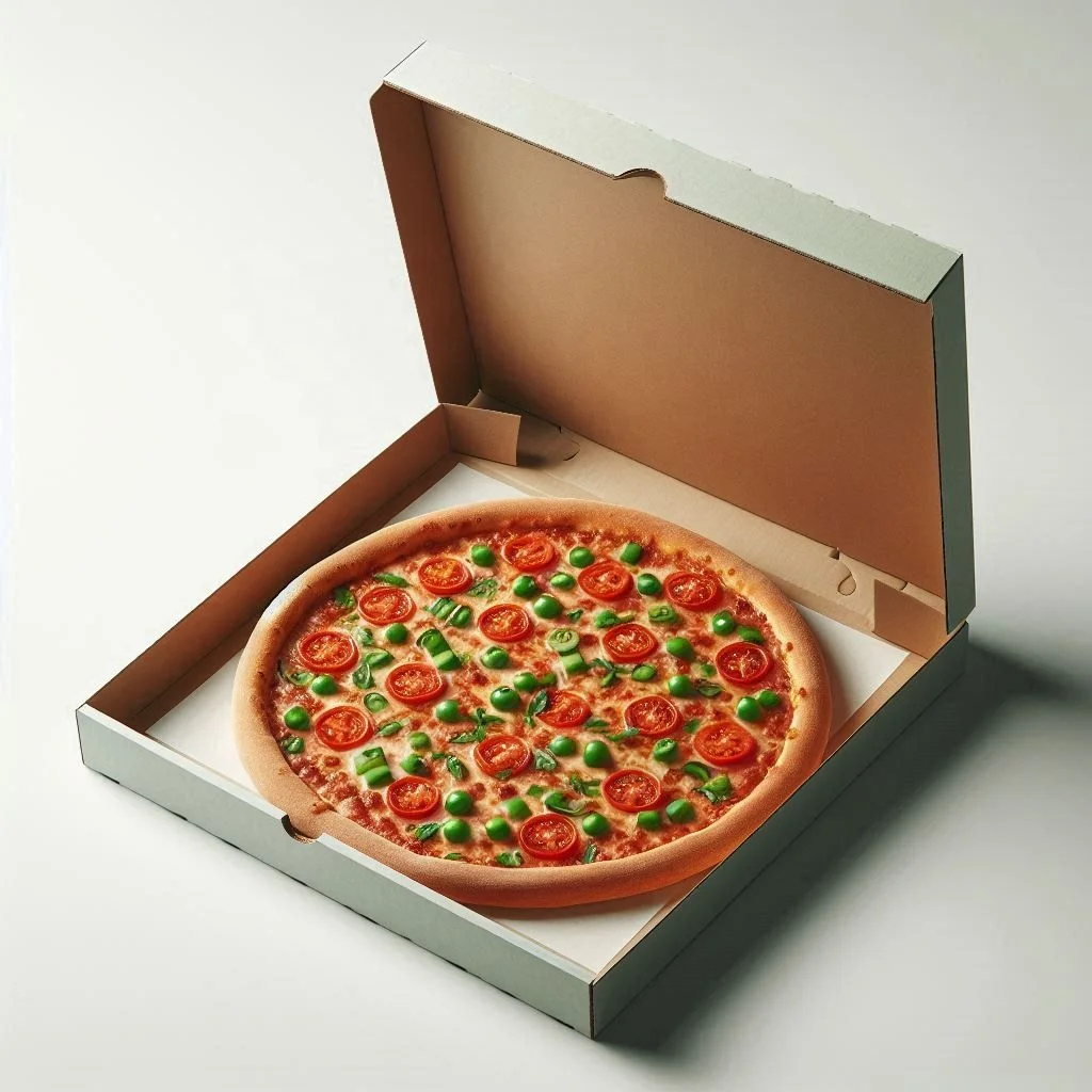 Eco-Friendly Custom Pizza Box Durable Packaging for Hot and Fresh Pizzas Sustainable and Stylish