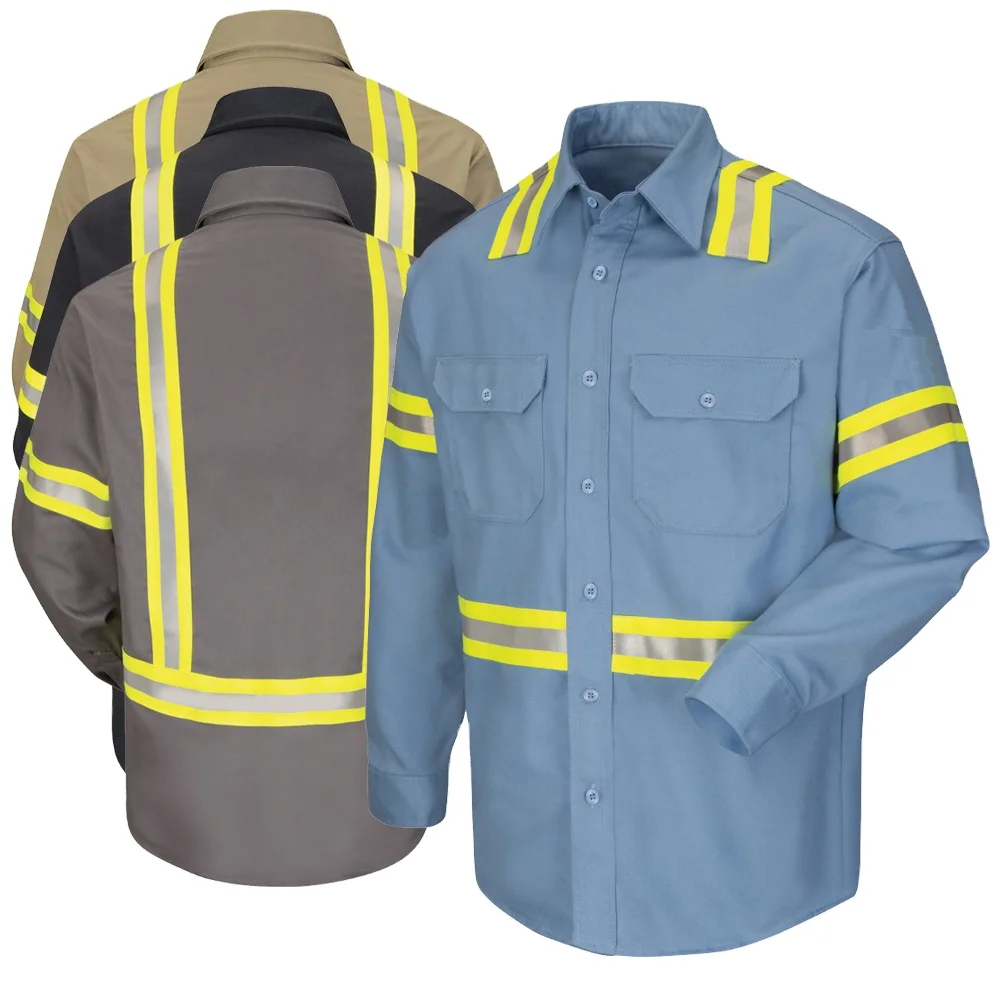 pure cotton work wear for men and women in various sizes
