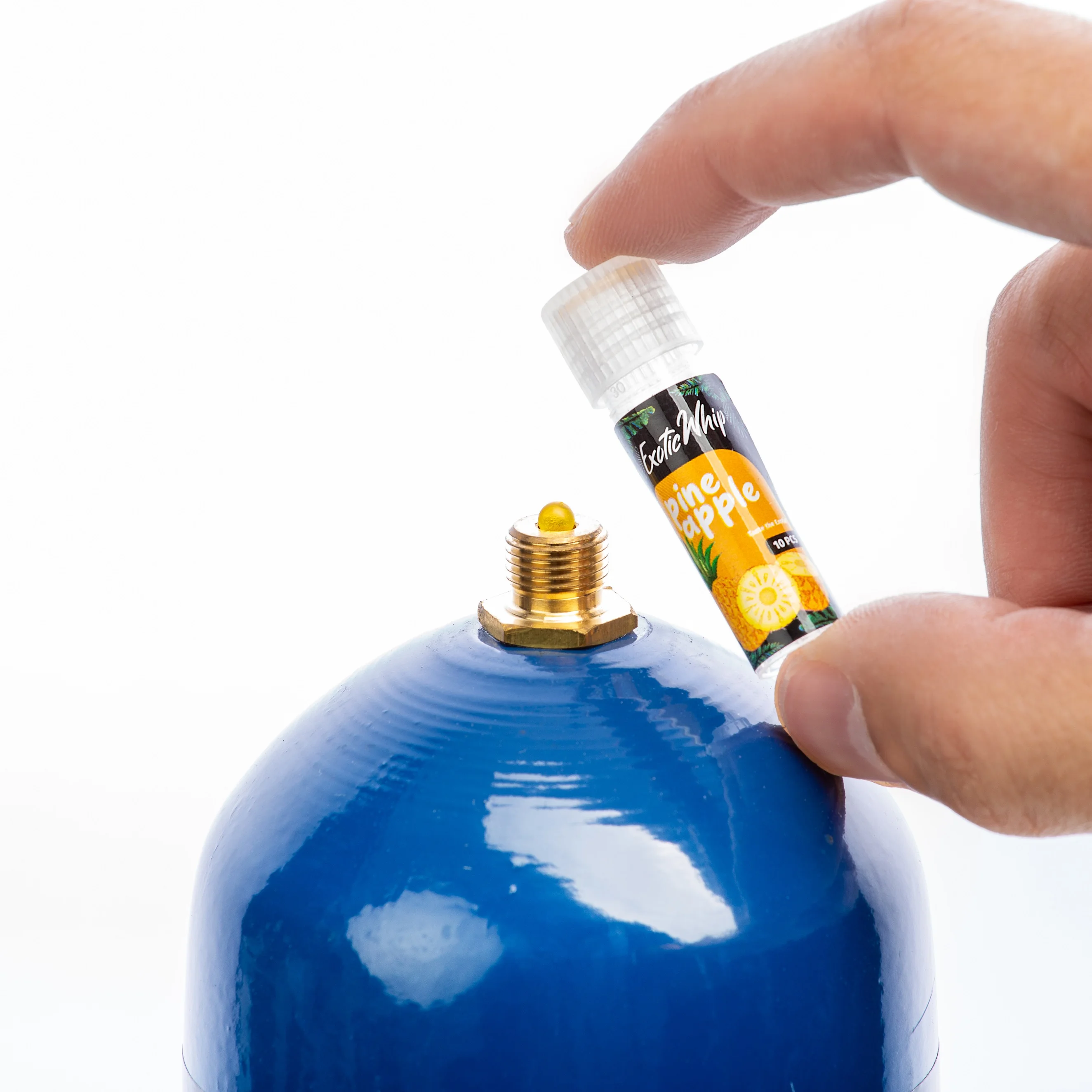 Factory Direct Supply Food Grade 640g ExoticWhip Whipped Cream Charger + FREE Nozzle