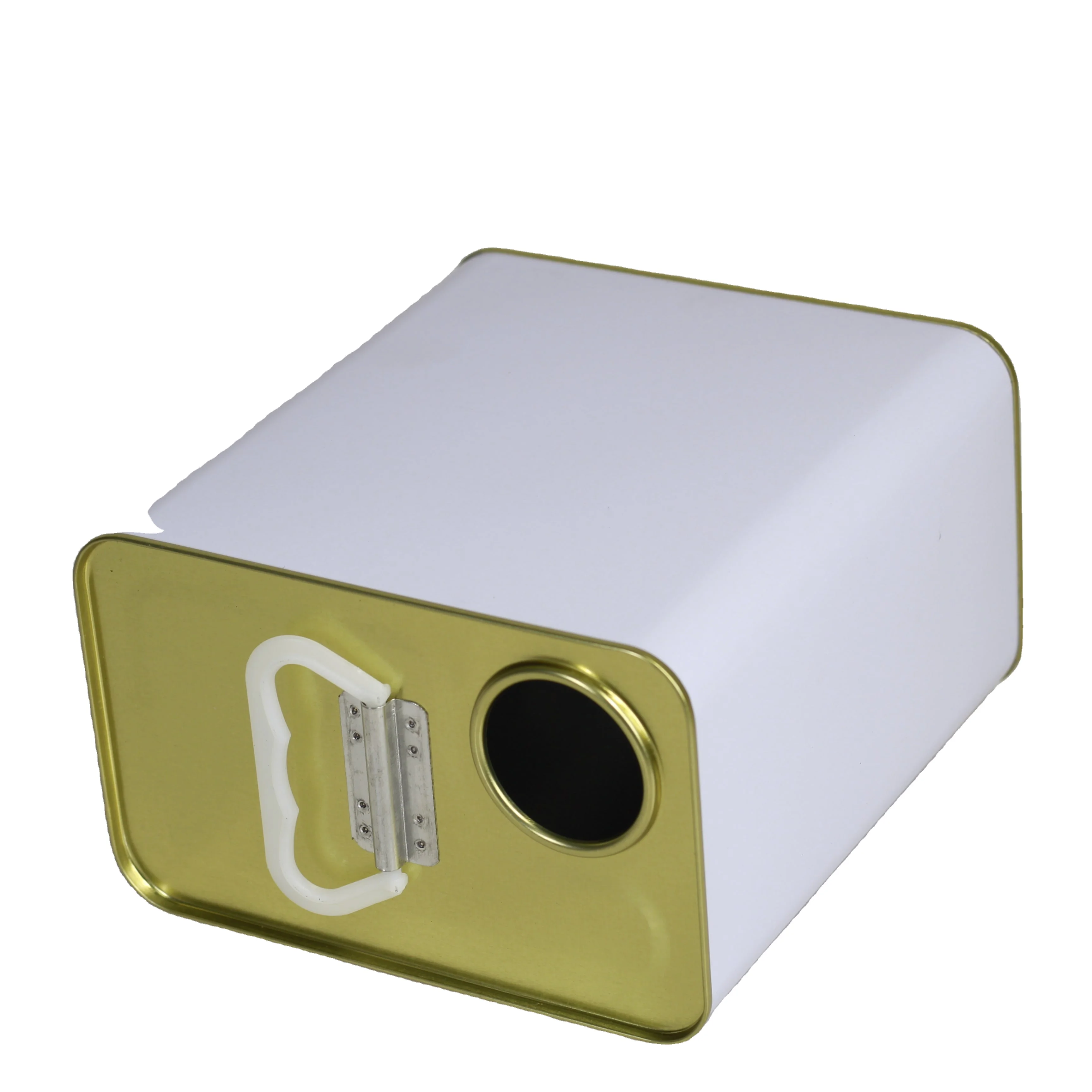 
Gold tin tin box packaging 150oz or more tin container with lid various kinds 