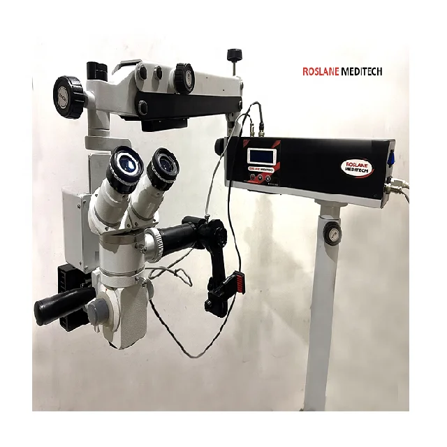 Neurosurgeon Operating Microscope Neurosurgery 5 Step Zoom Magnification LED Light Coaxial Illumination