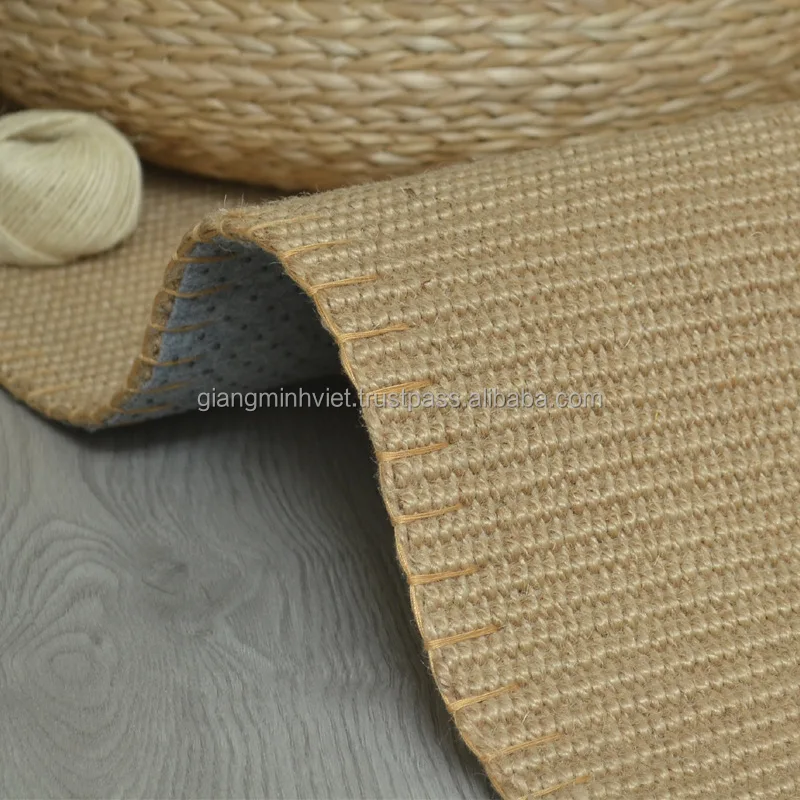 2021 модный плетеный вручную натуральный джутовый коврик для фермерской зоны ковры и напольные сделано во Вьетнаме
