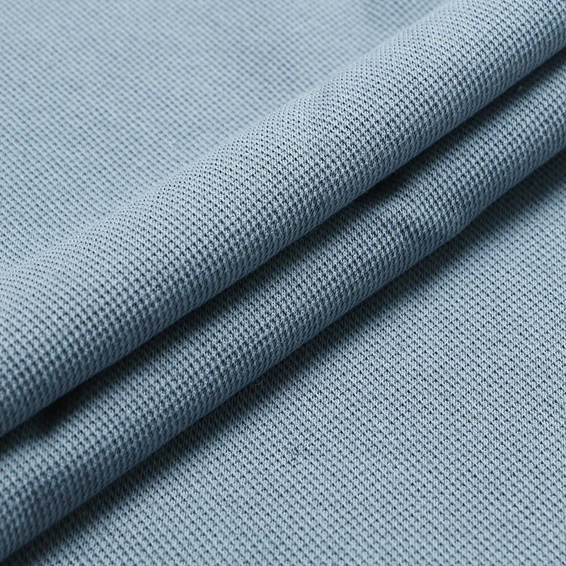 Высококачественная тяжелая хлопчатобумажная нейлоновая ткань CC2013, двухсторонняя Пике сотовая ткань для одежды, рубашек поло, свитеров