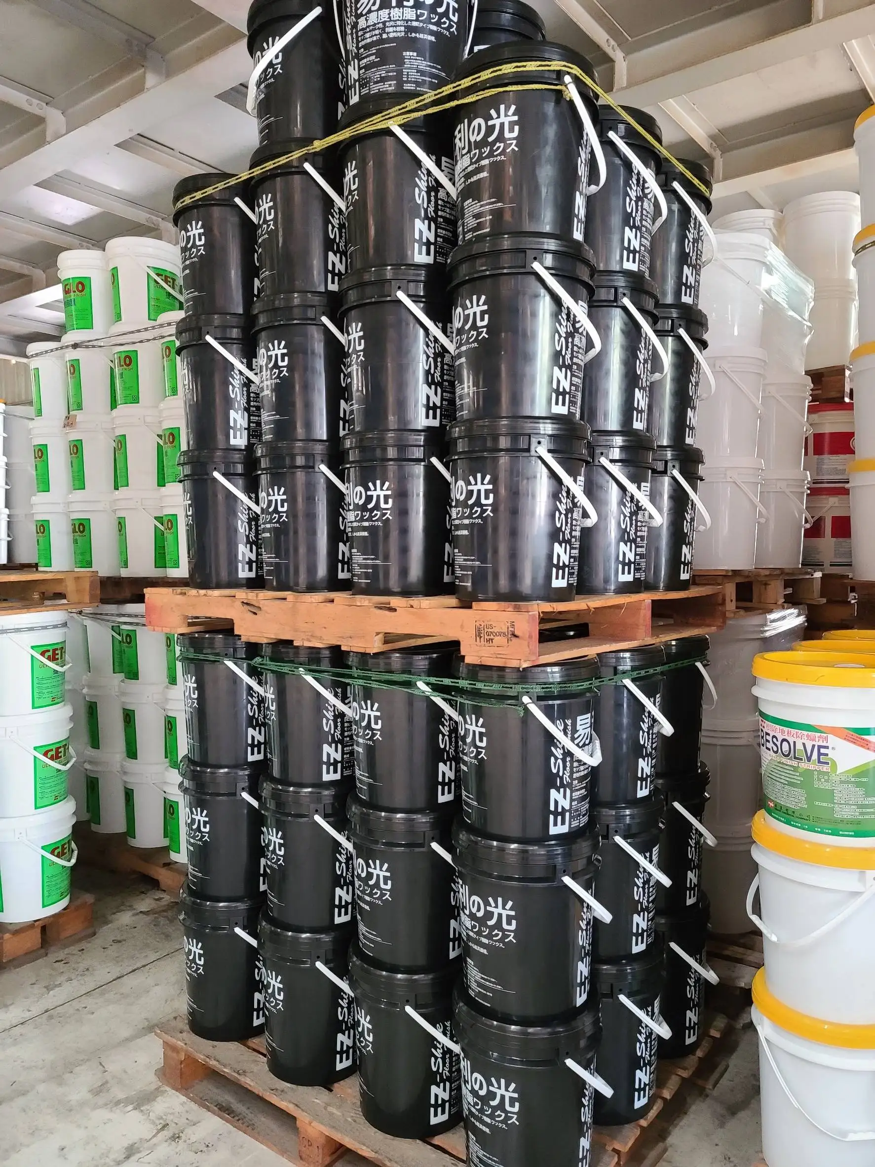 18.9L Acrylic Floor Wax, Ready-to-Use Floor Wax Low Maintenance Floor Wax, 5 Gallon