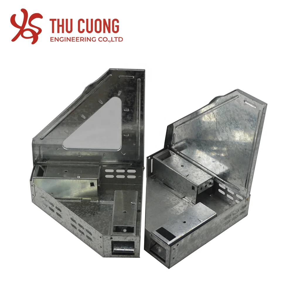 Ловушка для гуманной мыши ловушка многократного захвата клетка безопасного дизайна легкая в использовании борьбы с вредителями многоразовая под действием угловая крыса