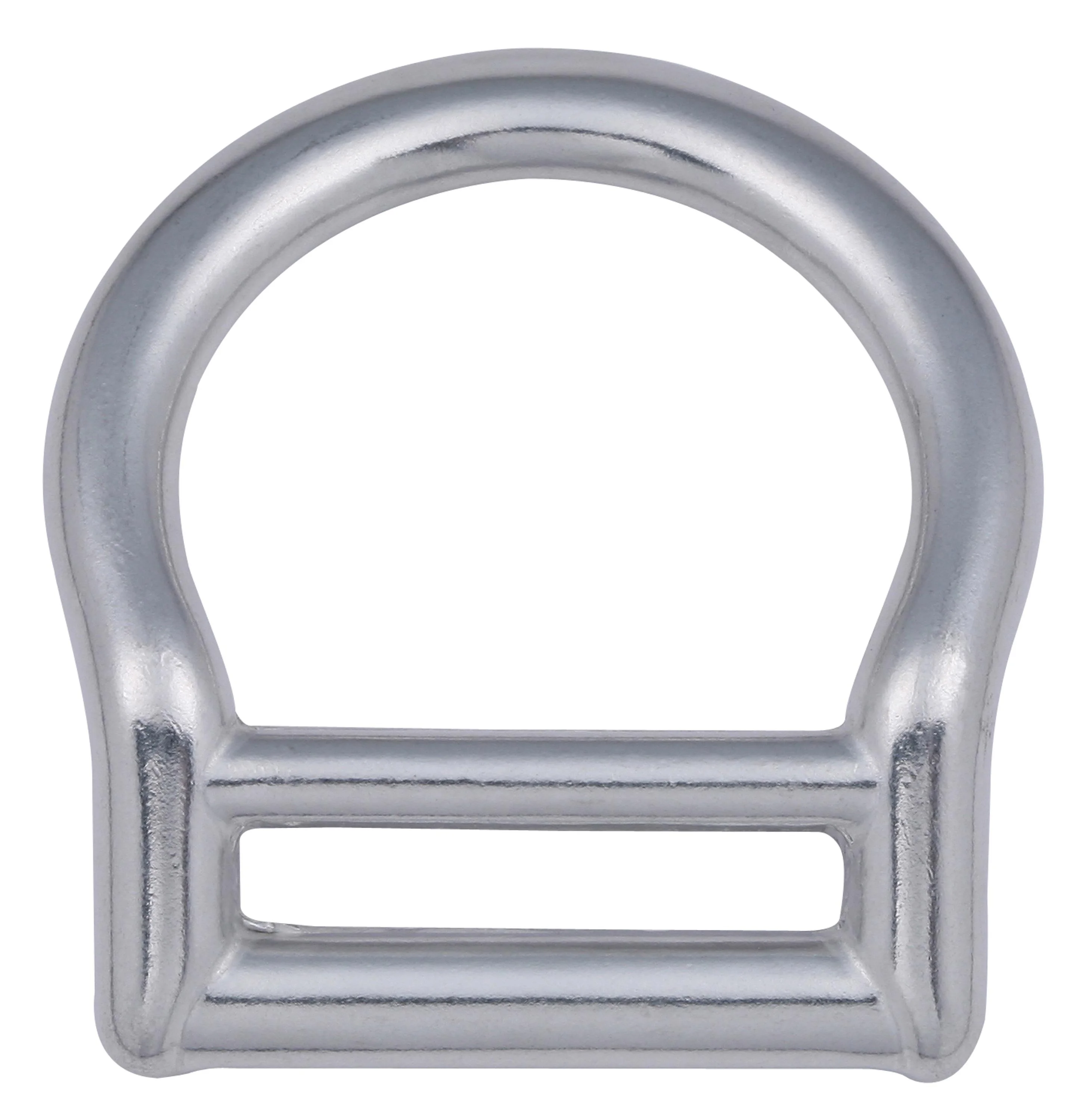 Steel Ring high tensile forged gold metal 1 d-ring