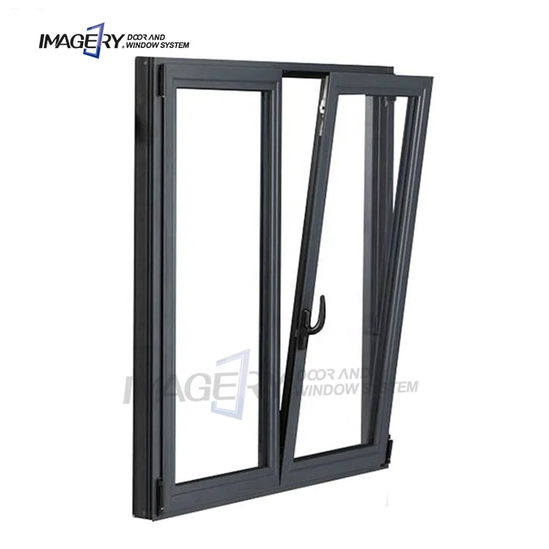 Imagery brand other windows customized design tilt and turn aluminium windows glass windows with China top brand hardware