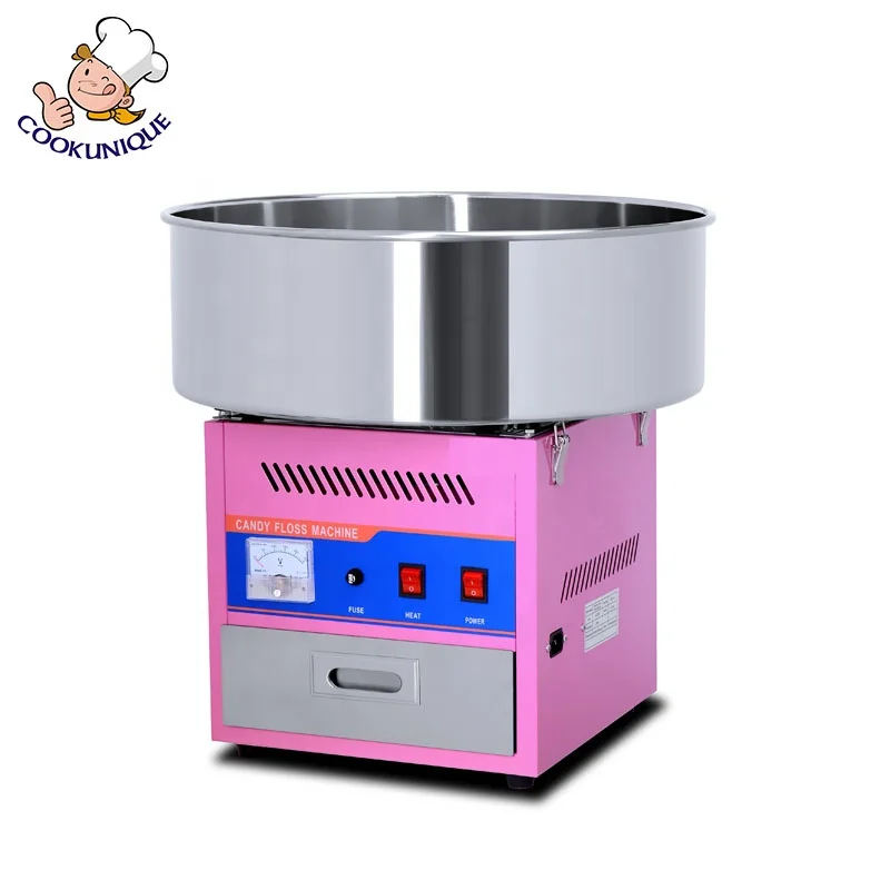 Good Quantity Low Price Snack Equipment Candy Floss Machine With CE Certificate