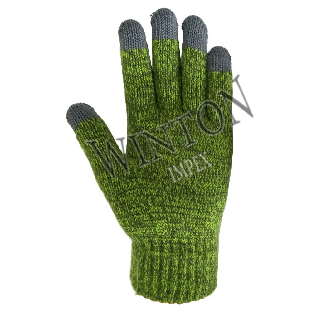 2021 New Best Stylish Hot sale Winter Warm Glove Men Women Touch Screen Outdoor Sports Cycling Winter Acrylic Gloves