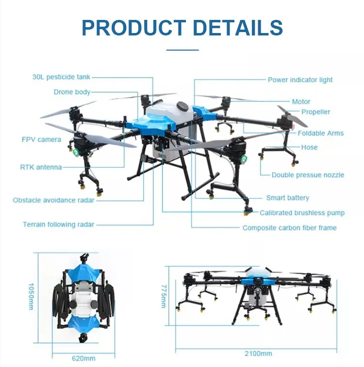 Final call for promotion of top quality agricultural spraying uav drones