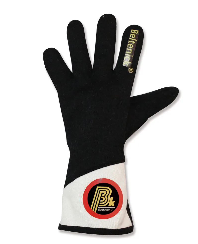 Beltenick FIA Approved  Black Racing Gloves For Racing Car Sports GLN-500