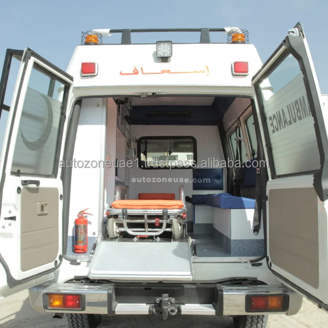 High Quality Used Medical Ambulance 4x4 Extended Roof Diesel Fuel Brand New