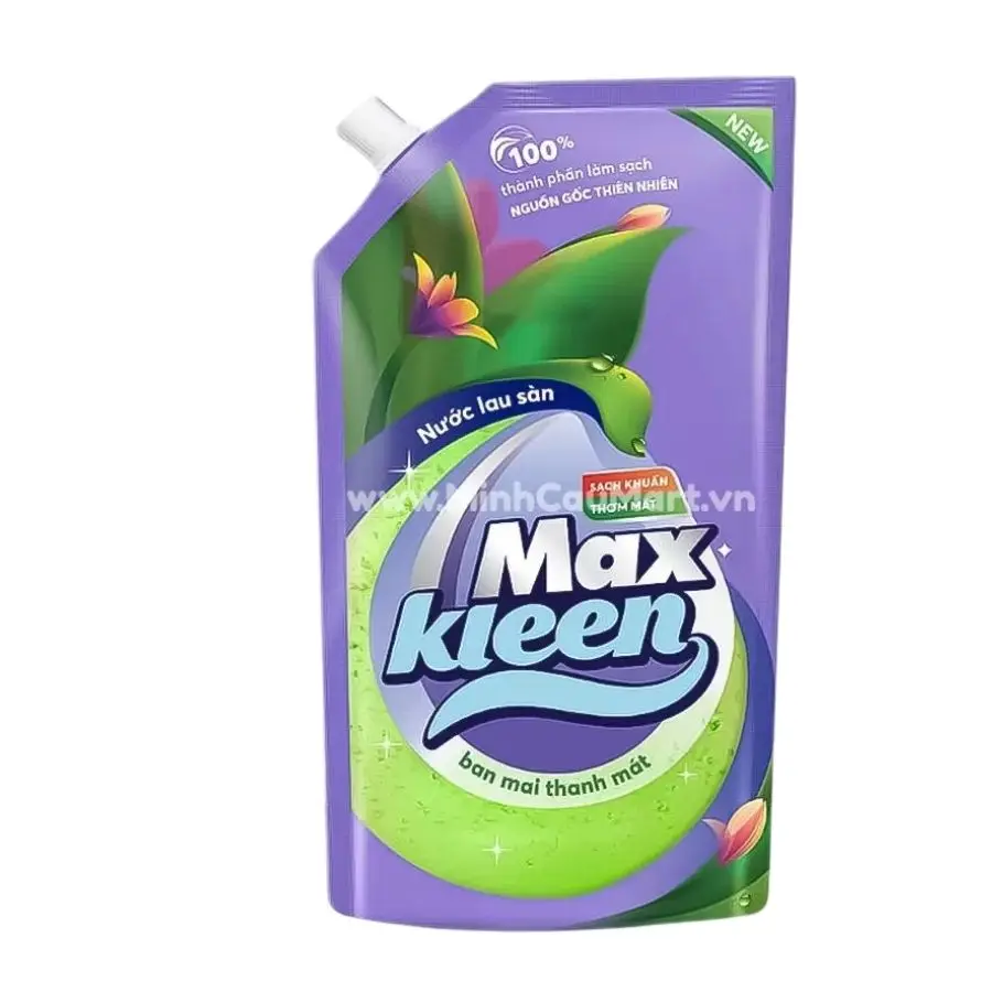 Wholesale Bleach Maxkleen Fresh Scented Floor Cleaner 1kg x 12 bags/carton
