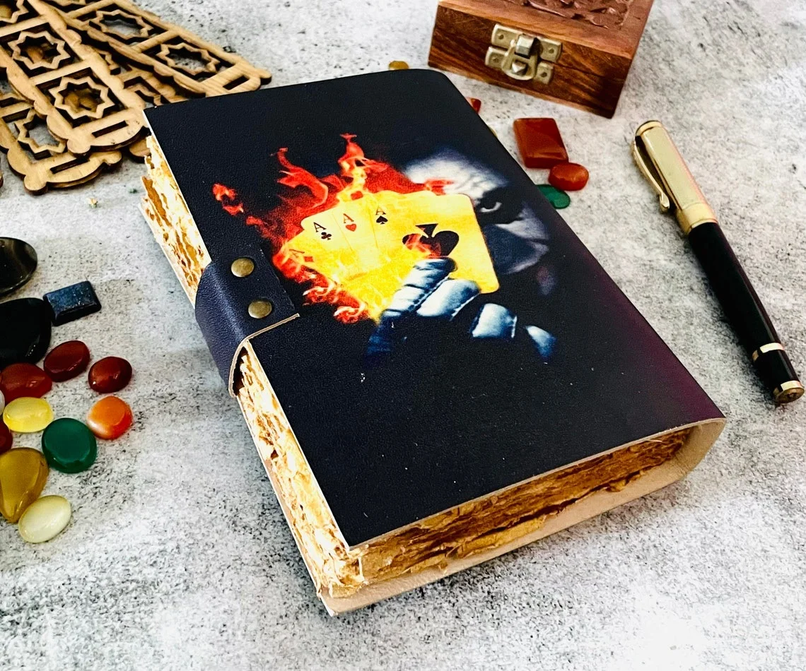 Бумажная Книга теней из высококачественной кожи