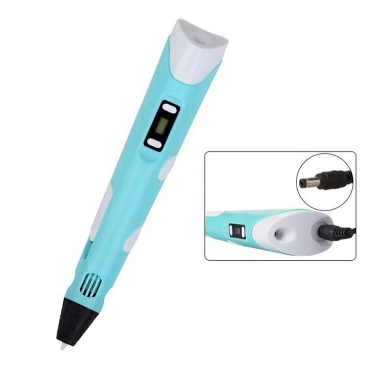 Educational Toy DIT 3d Print Pen With LCD Screen With Newest Create 3d Handle 3d Drawing Pen For Air Printing Gift 3d Pen
