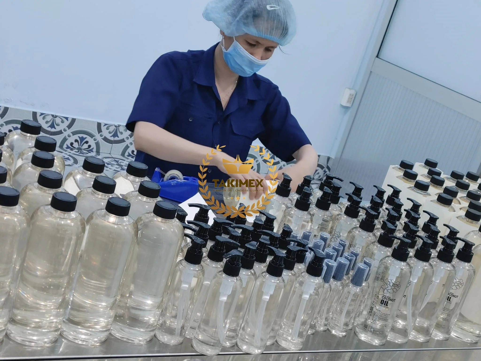 100% натуральная Органическая бутылка-распылитель кокосового масла