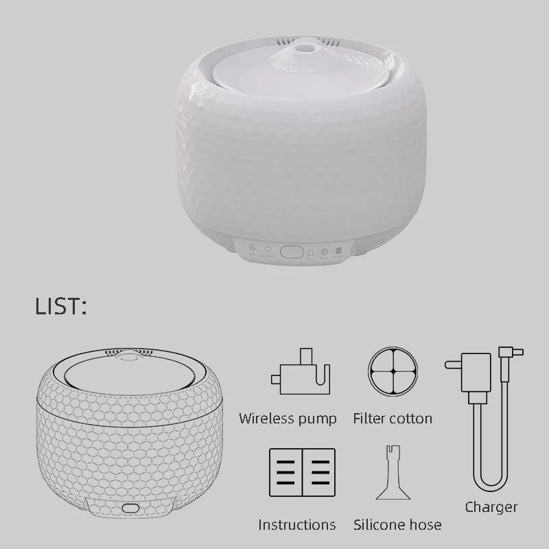 Automatic Smart Water Fountain with Big Capacity Water Dispenser for Cats and Dogs