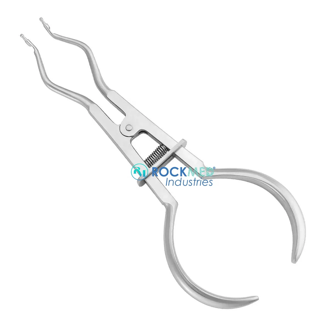 Professional Dental Rubber Dam Brewer Type Rubber Dam Forceps CE ROCKMED Industries