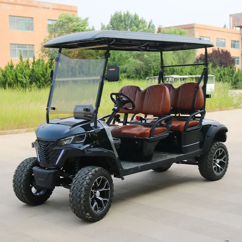 2 4 6 8 Seats off Road golf Cart Electric Car Hunting Golf cart Electric Golf Scooter with Curtis Controller