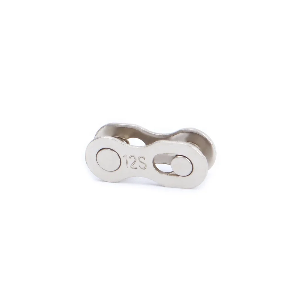 
RISK DUST 12 speed chain quick buckle Surface plating silver anti-rush Quick install,easy to maintain and clean the chain B35-87 