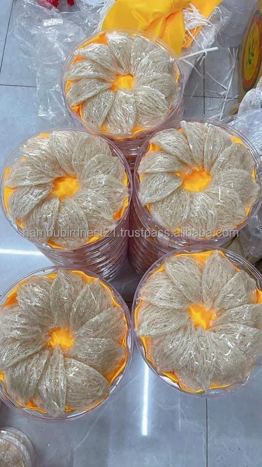 (Mr Nam Bu) - Swiftlet Nest From Viet Nam - Best Quality Edible Bird Nest Available - Edible Birds Nest Box Natural Premium