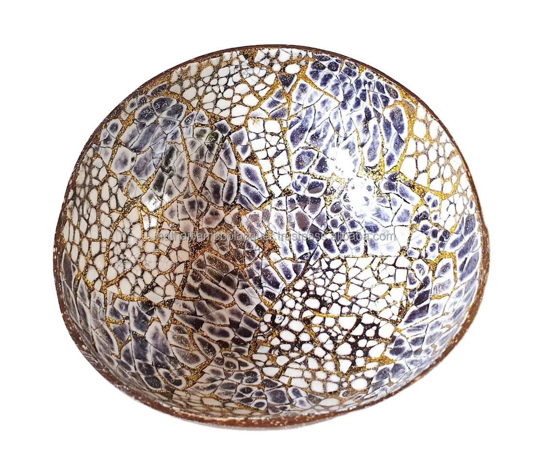 Hot Selling Vietnamese Handmade Eggshell Lacquer Bowl Competitive Price Wholesale Eggshell Lacquer Functional Art Bowl